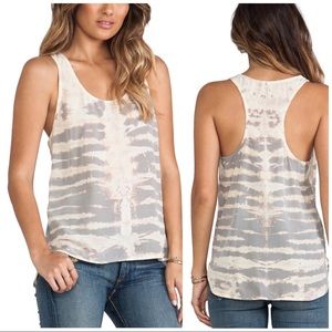 Gypsy 05 100% Silk Racer Back Tank in Blush M
